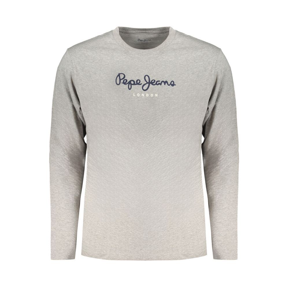 Grigio Cotton Men T-Shirt