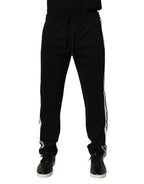 Black Cotton Jogger Sweatpants Trouser Pants