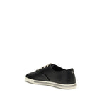 Black Calf Leather Bos Taurus Low Top Sneakers