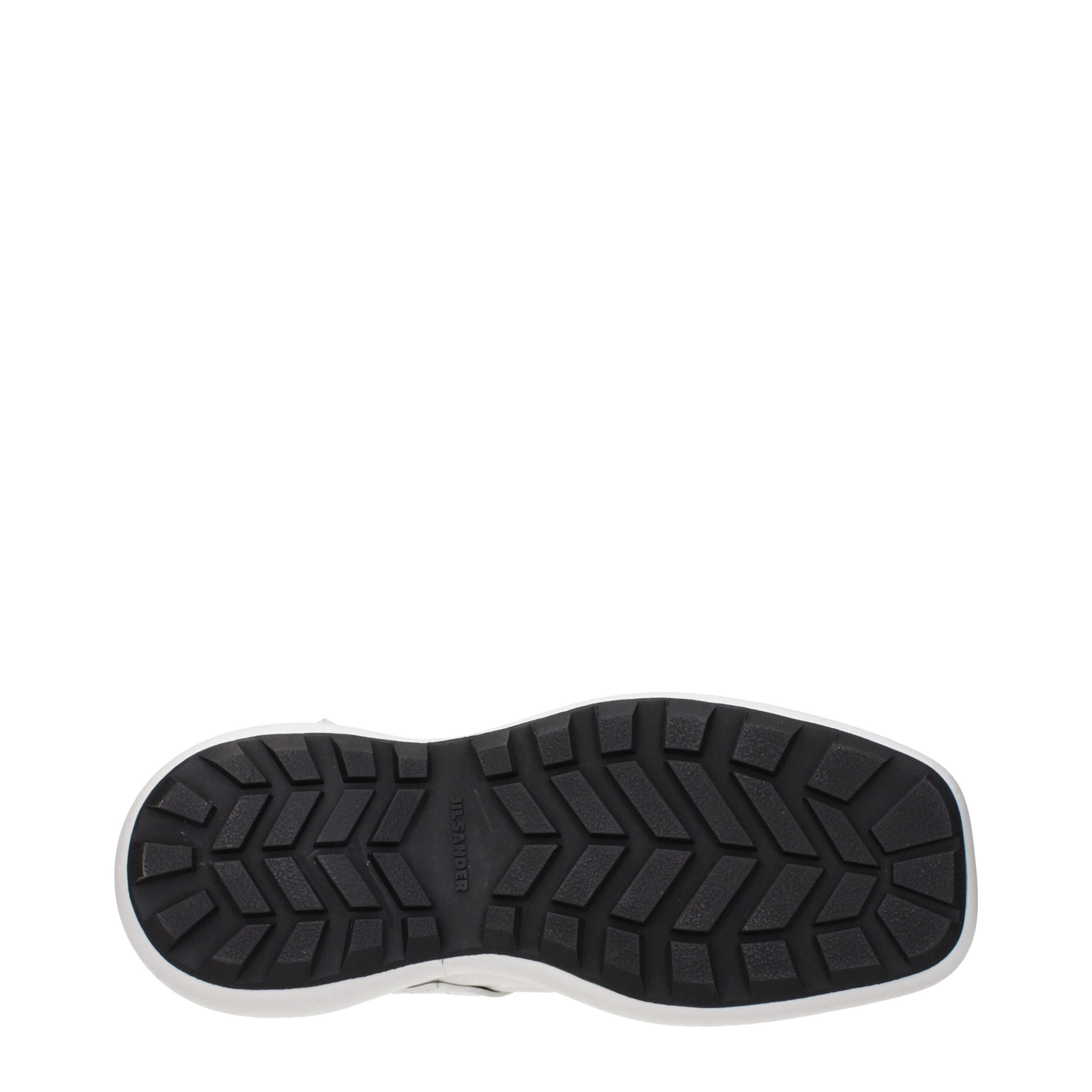 White Leather Slip-On Loafers