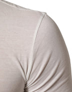 White Sacred Heart Cotton Crew Neck T-shirt