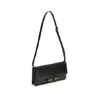Black Calf Leather Bos Taurus Shoulder Bag