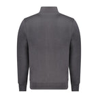 Black Cotton Men's Sweatshirt