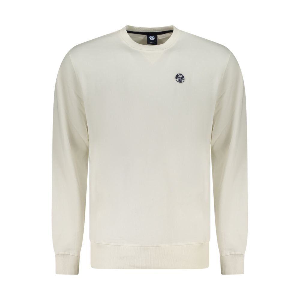 Bianco Cotton Men Sweatshirt