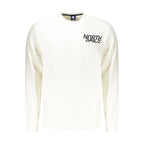 White Cotton Men's Sweatshirt