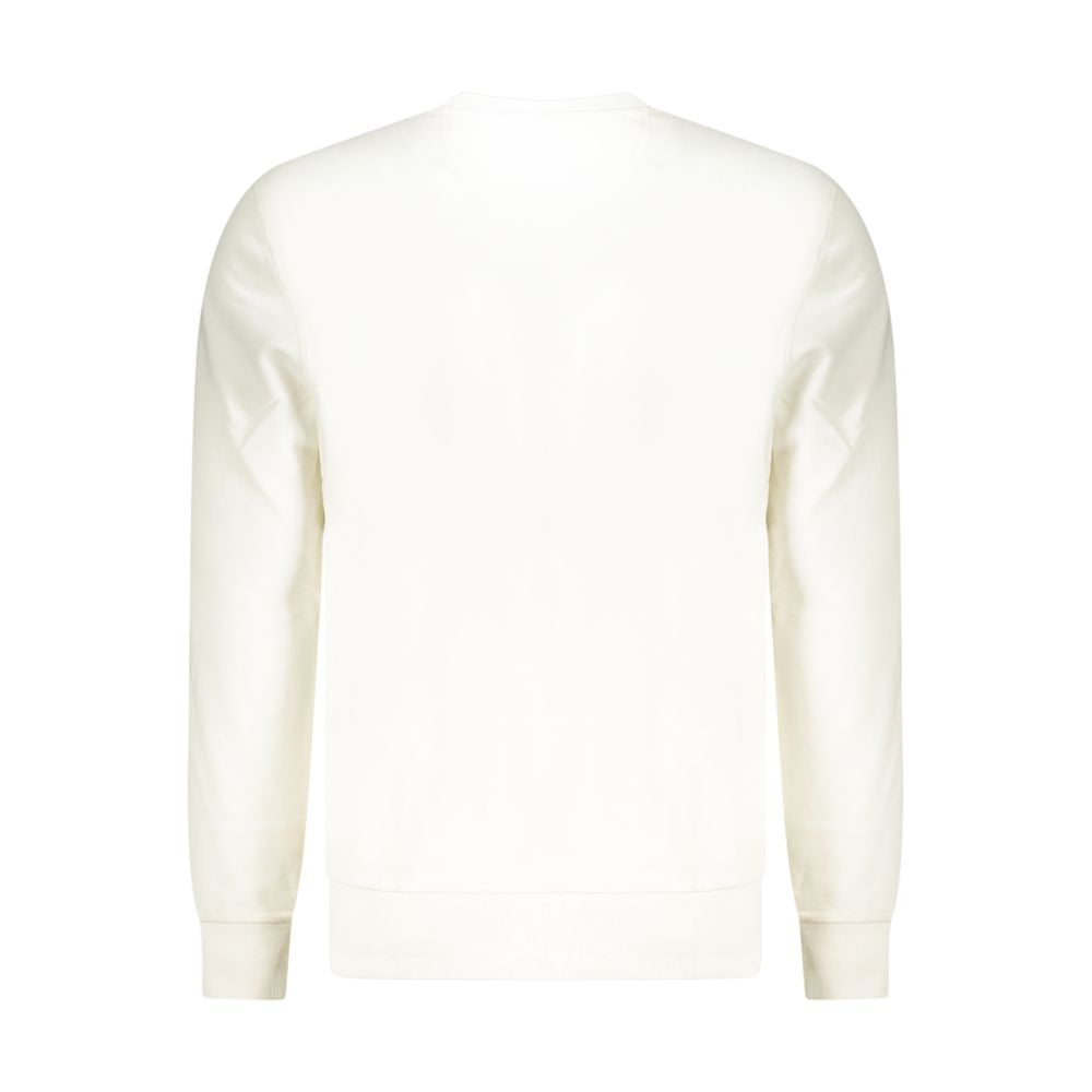 White Cotton Men's Sweatshirt
