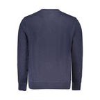Blue Cotton Men's Sweatshirt