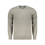 Gray Acrylic Men Sweater
