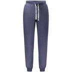 Blue Cotton Men's Sweatpant