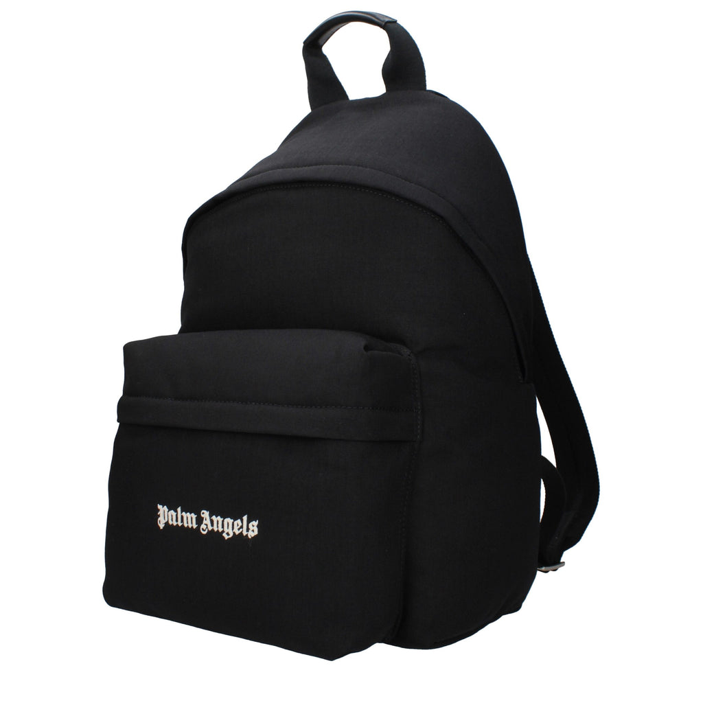 Black Fabric Backpack