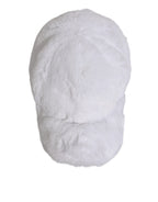 White Modacrylic Rapper Men Baseball Capello Hat