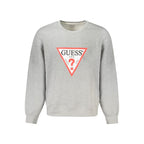Gray Cotton Men's Sweatshirt