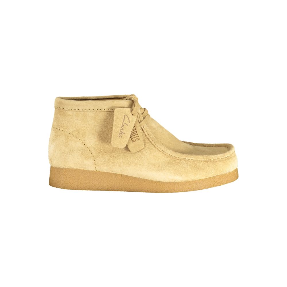 Beige Suede Men Sneaker