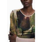 Green Polyester Casual Dress