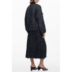 Black Polyester Women's Jacket