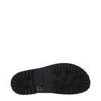 Green Fabric Sandals