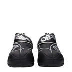 Black Leather High Top Sneakers