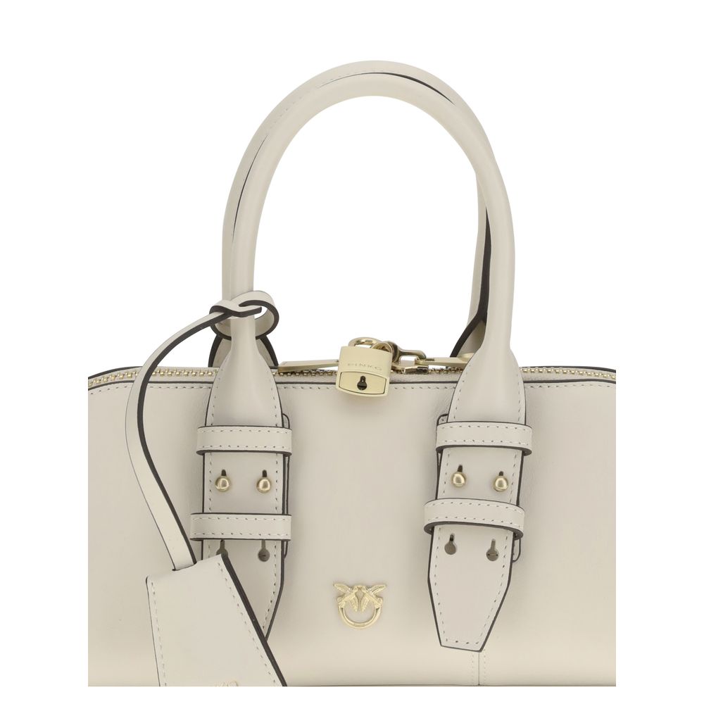 White Calf Leather Bos Taurus Handbag