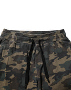 Multicolor Camouflage Cotton Men Jogger Pants