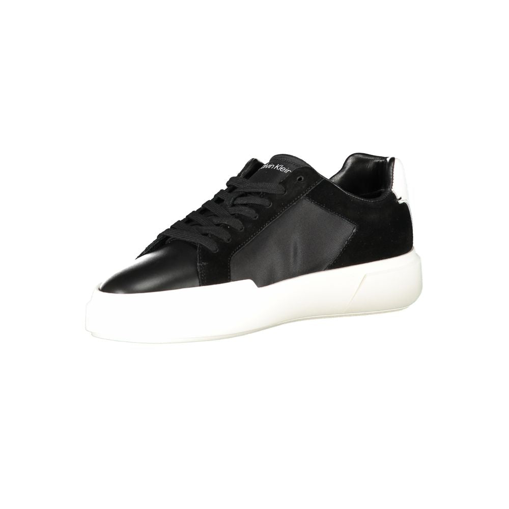 Nero Leather Men Sneaker