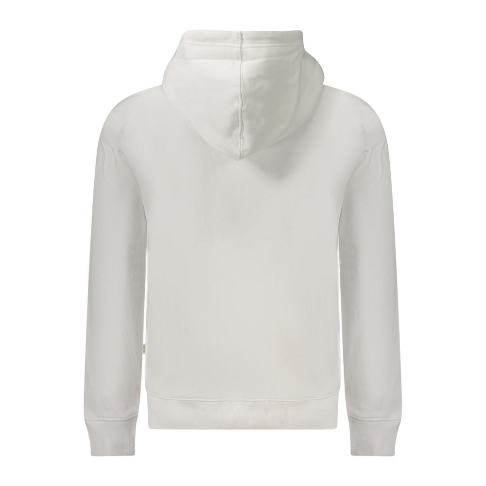 White Organic Cotton Men Sweatshirt
