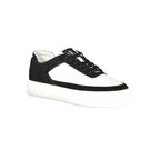 Bianco Polyurethane Men Sneaker