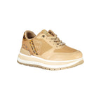 Marrone Polyurethane Women Sneaker