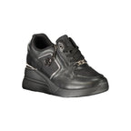 Nero Polyurethane Women Sneaker