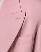 Multicolor Patchwork Single Breasted Jacket Blazer