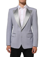 Gray Wool SICILIA 2 Buttons Men Suit Blazer