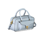 Azzurro Leather Women Handbag