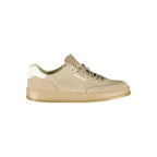 Beige Leather Men's Sneaker