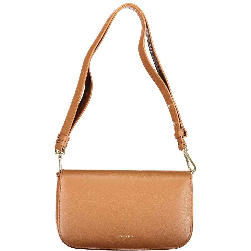 Marrone Leather Women Handbag