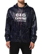 Blue D&G Game Hooded Men Sweatshirt Sweater