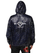 Blue D&G Game Hooded Men Sweatshirt Sweater