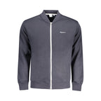 Blue Cotton Men's Sweatshirt
