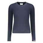 Blue Cotton Women's Sweater