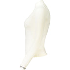 White Cotton Women Sweater