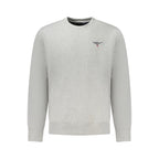 Gray Cotton Men's Sweatshirt