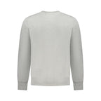 Gray Cotton Men's Sweatshirt