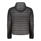 Black Polyester Jackets & Coat