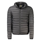 Black Polyester Light Jacket