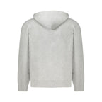 "Grigio Cotton Men's Sweatshirt with Hood"