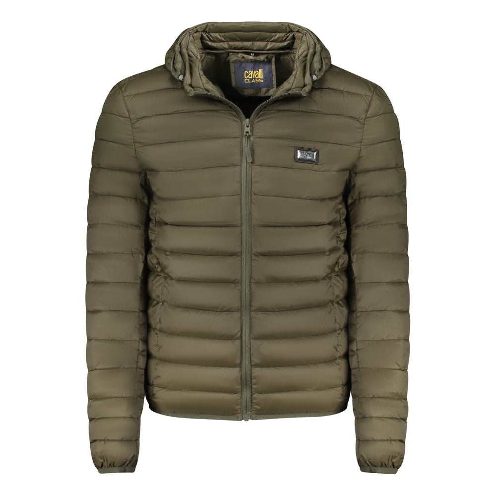 Verde Polyester Mens Jacket