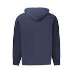 Blue Cotton Men's Hoodie