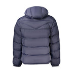 Blue Polyamide Men's Jacket