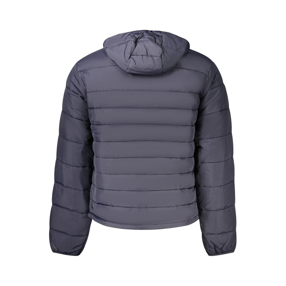 Blue Polyamide Men's Jacket