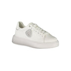 Bianco Polyurethane Women Sneaker