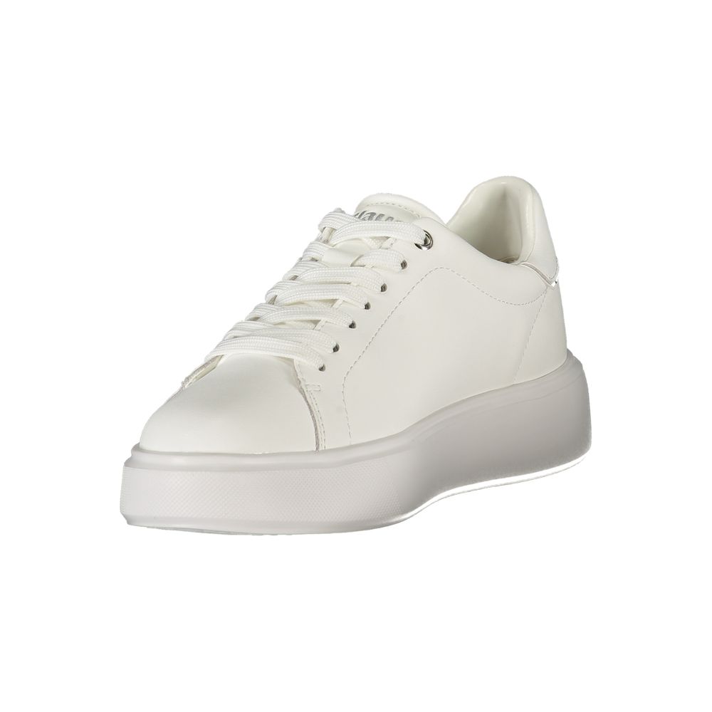 Bianco Polyurethane Women Sneaker