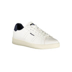 White Polyurethane Men's Sneaker